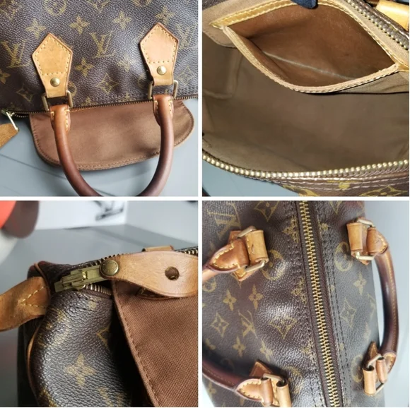 LOUIS VUITTON Classic Speedy25Monogram pr